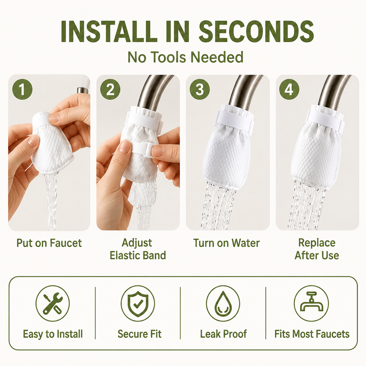 Cotton Water Filter (Buy 10 Get 10 Free)