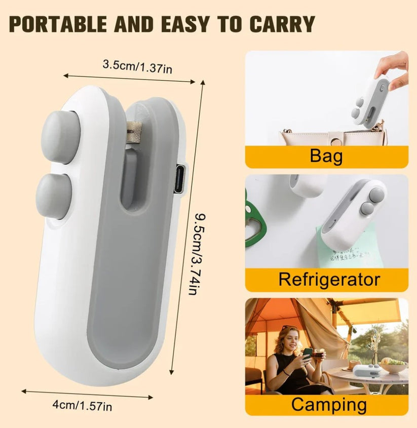Portable Mini Sealer (Instant Airtight Seal)