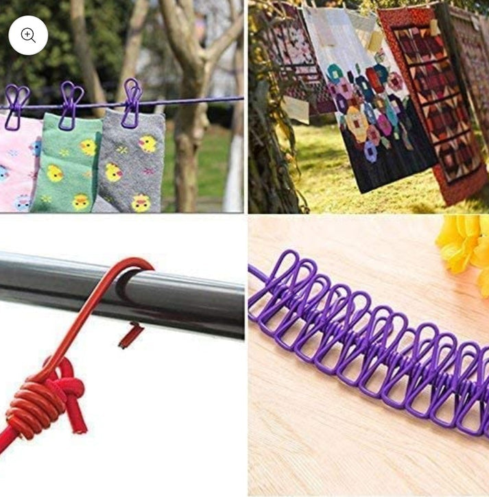 Strong Cloth Drying Rope with Hooks(BUY 1 GET 1 FREE)
