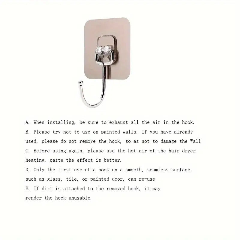 Heavy Duty Wall Hooks-Gold Edition( Buy 10 Get 10 Free)