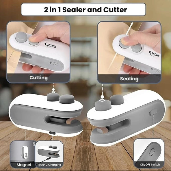 Portable Mini Sealer (Instant Airtight Seal)